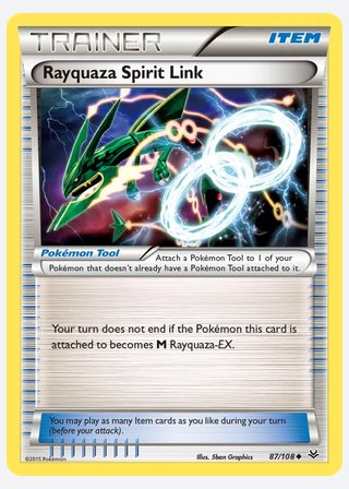 Rayquaza Spirit Link — catalogusbeeld
