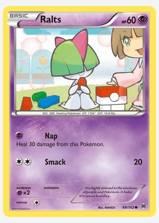 Ralts — catalogusbeeld