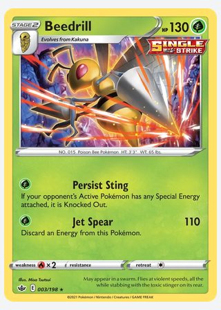 Beedrill — catalogusbeeld