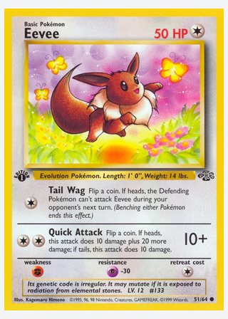 Eevee — catalogusbeeld