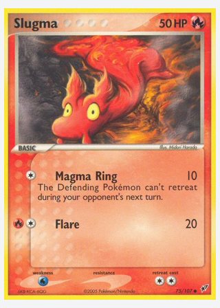 Slugma — catalogusbeeld