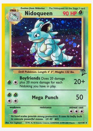 Nidoqueen — catalogusbeeld