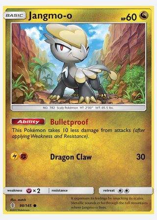 Jangmo-o — catalogusbeeld