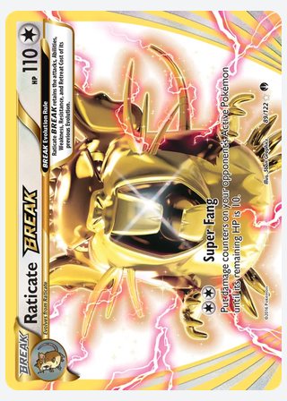 Raticate BREAK — catalogusbeeld