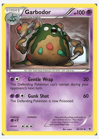 Garbodor — catalogusbeeld