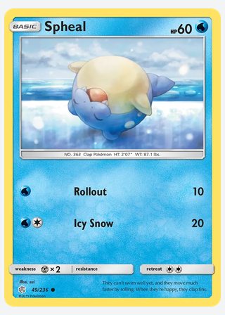 Spheal — catalogusbeeld