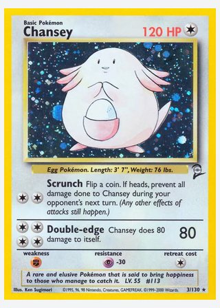 Chansey — catalogusbeeld
