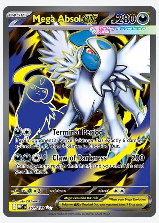 Mega Absol ex — catalogusbeeld