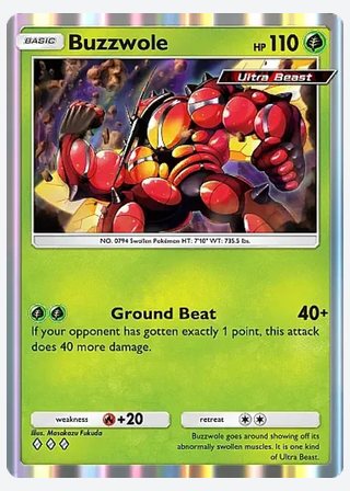 Buzzwole — catalogusbeeld