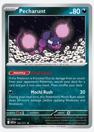 Pecharunt — catalogusbeeld