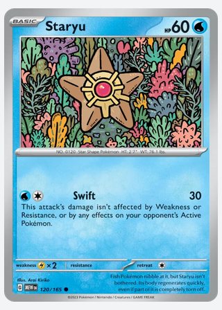 Staryu — catalogusbeeld