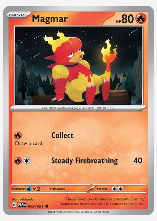 Magmar — catalogusbeeld