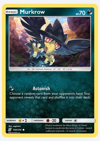Murkrow — catalogusbeeld