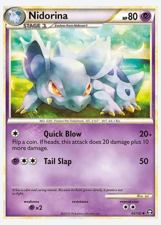 Nidorina — catalogusbeeld