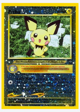 Pichu — catalogusbeeld