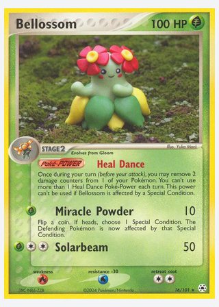 Bellossom — catalogusbeeld
