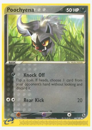 Poochyena — catalogusbeeld