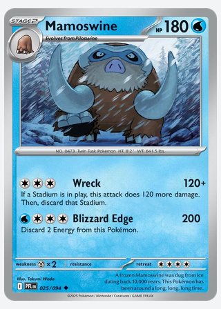Mamoswine — catalogusbeeld