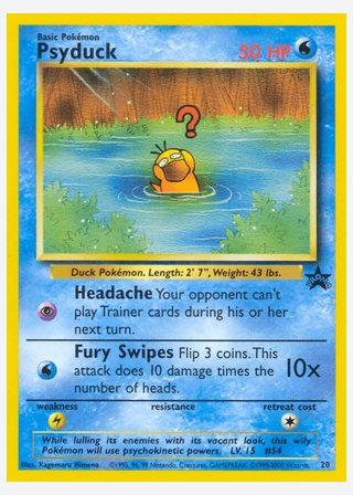 Psyduck — catalogusbeeld