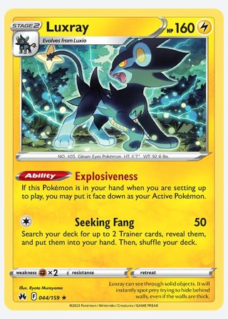 Luxray — catalogusbeeld