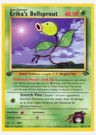 Erika's Bellsprout — catalogusbeeld