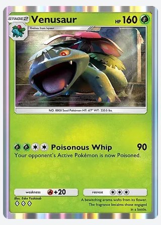 Venusaur — catalogusbeeld