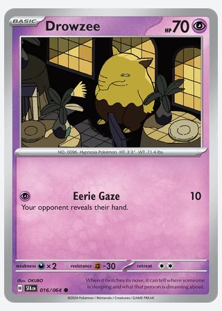 Drowzee — catalogusbeeld