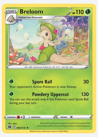 Breloom — catalogusbeeld