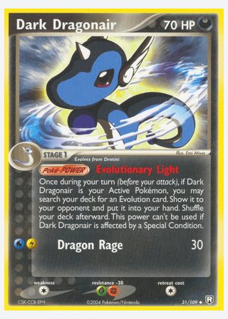 Dark Dragonair — catalogusbeeld