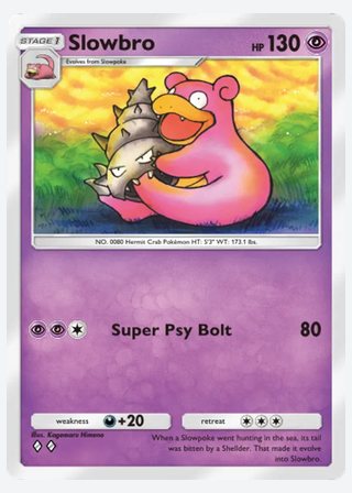 Slowbro — catalogusbeeld