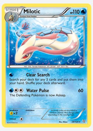 Milotic — catalogusbeeld