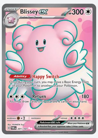 Blissey ex — catalogusbeeld