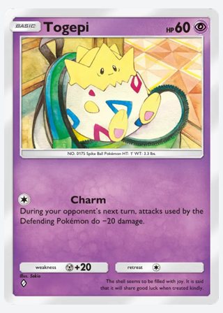 Togepi — catalogusbeeld