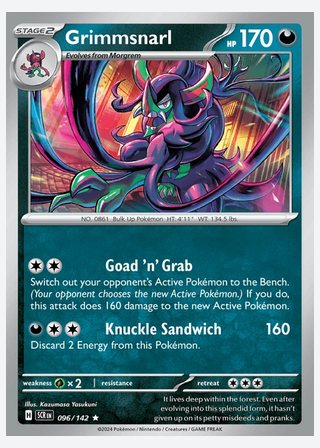 Grimmsnarl — catalogusbeeld