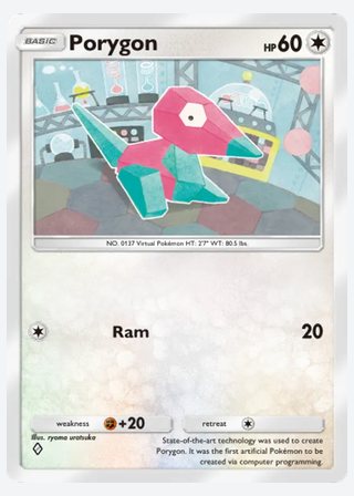 Porygon — catalogusbeeld