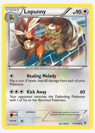 Lopunny — catalogusbeeld