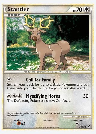 Stantler — catalogusbeeld