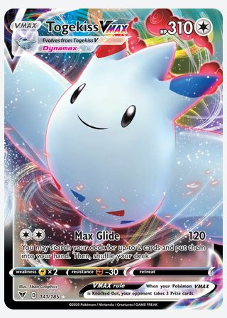 Togekiss VMAX — catalogusbeeld