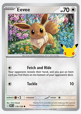 Eevee — catalogusbeeld