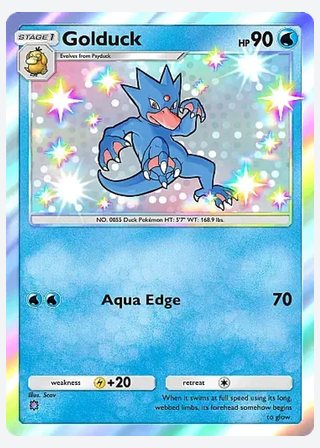 Golduck — catalogusbeeld