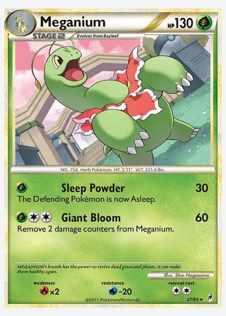 Meganium — catalogusbeeld