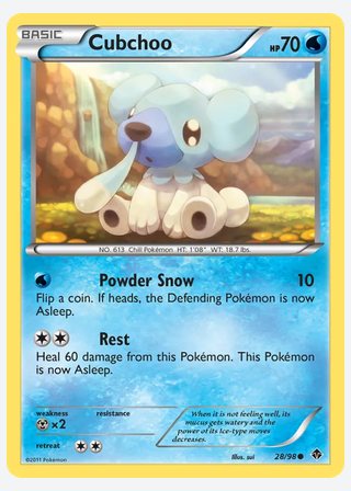 Cubchoo — catalogusbeeld