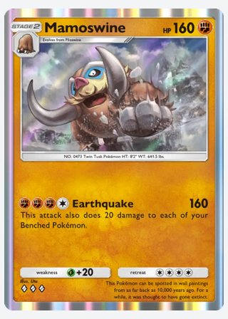 Mamoswine — catalogusbeeld