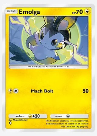 Emolga — catalogusbeeld