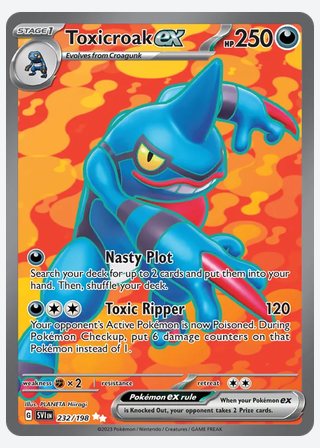 Toxicroak ex — catalogusbeeld