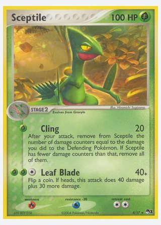 Sceptile — catalogusbeeld