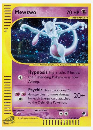 Mewtwo — catalogusbeeld