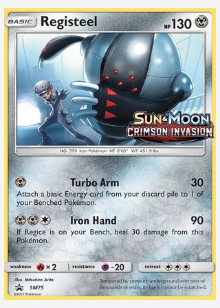 Registeel — catalogusbeeld