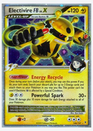 Electivire FB LV.X — catalogusbeeld