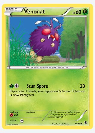 Venonat — catalogusbeeld
